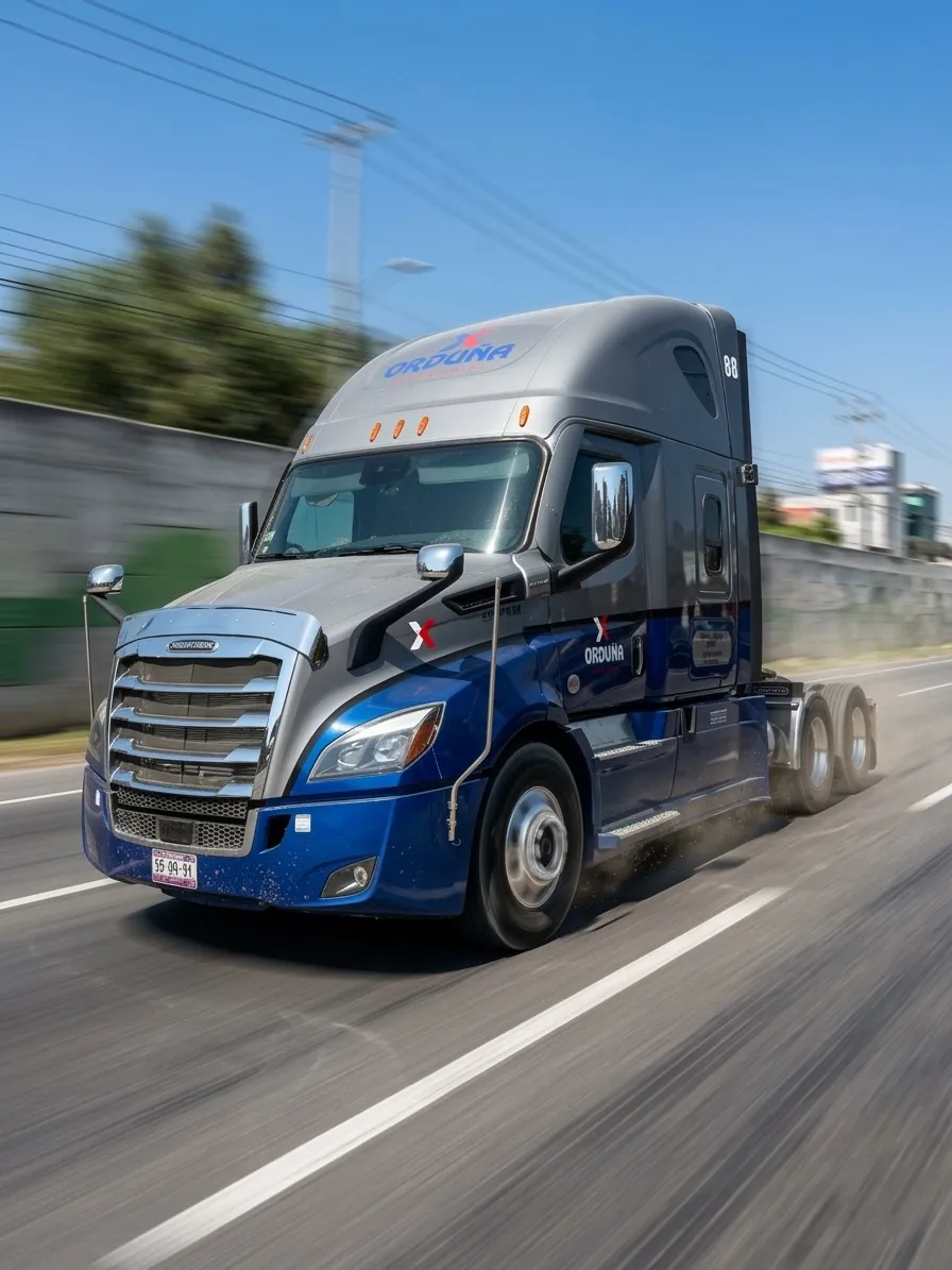 Camión Orduña en ruta